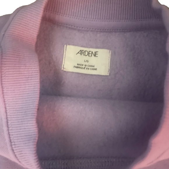 Ardene lilac crewneck sweatshirt, size L - Picture 2 of 3